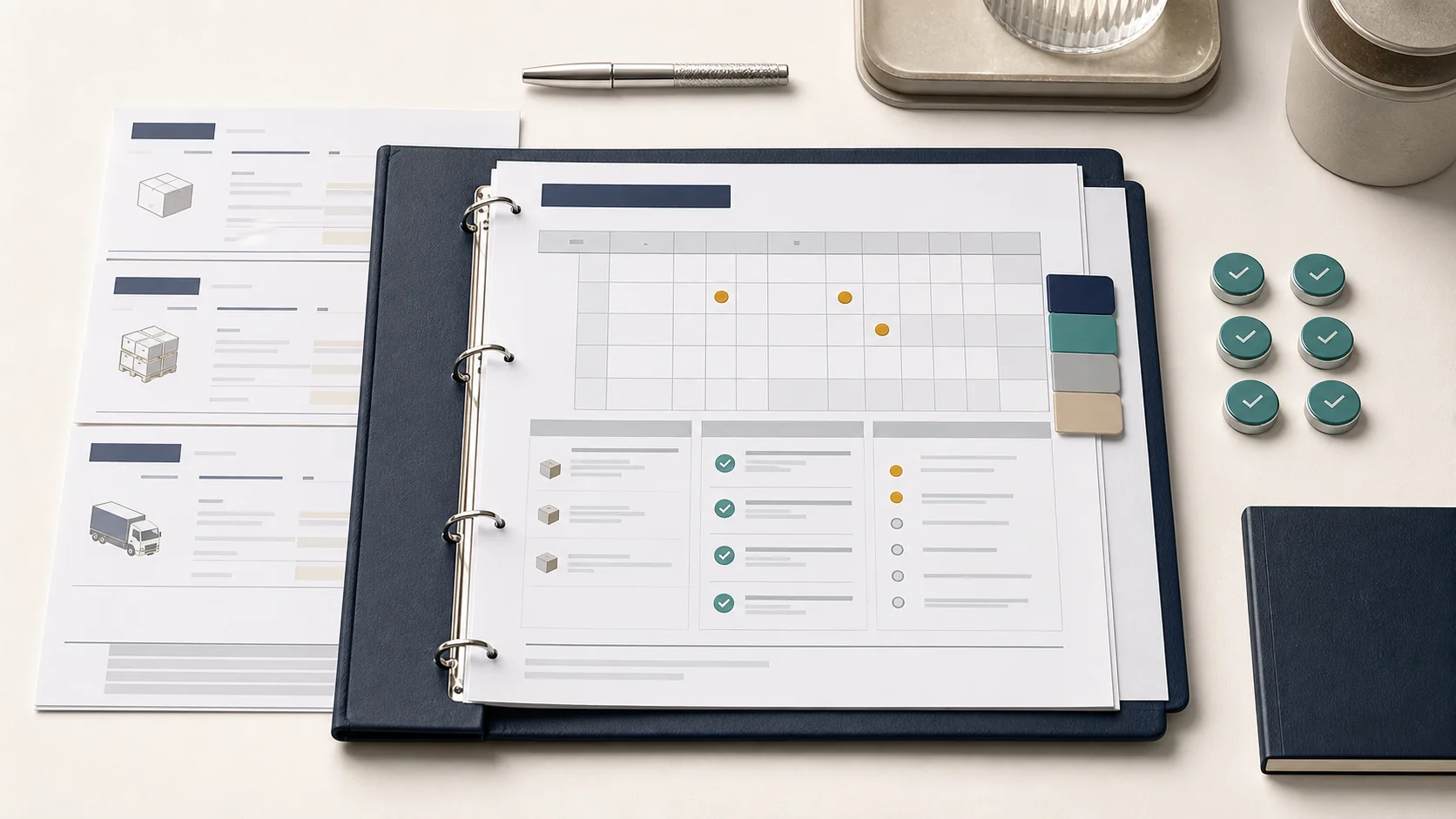 Prioritized export document discrepancy list with correction owners and evidence