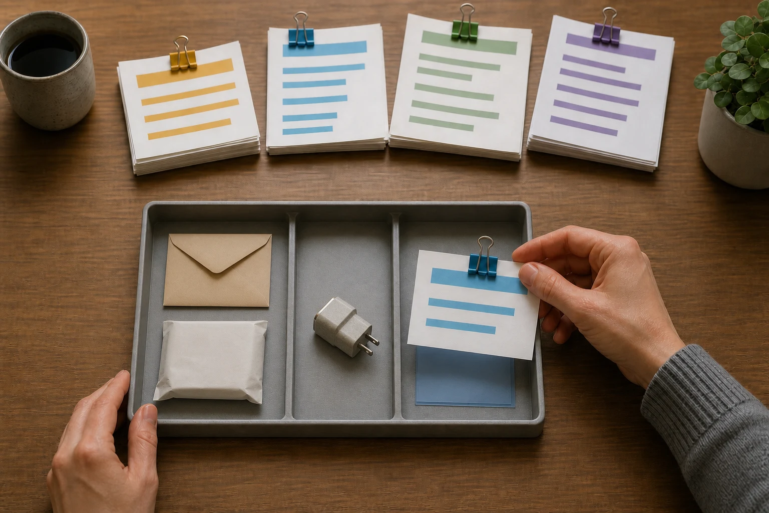 Customer language excerpt separated into task, object, and supported condition with source evidence