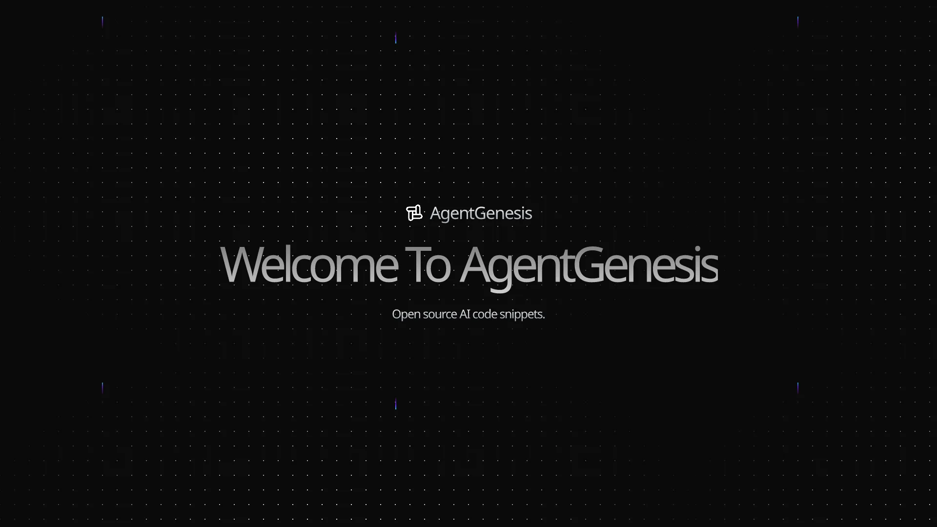 AgentGenesis open-source AI component library