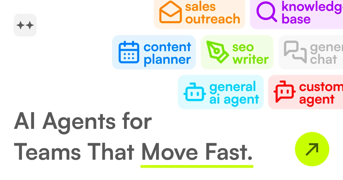 AI Agent workspace for configuring custom agents and monitoring their tasks