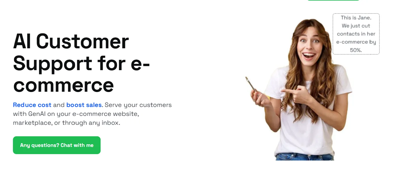 AskSpot e-commerce AI sales agent preview
