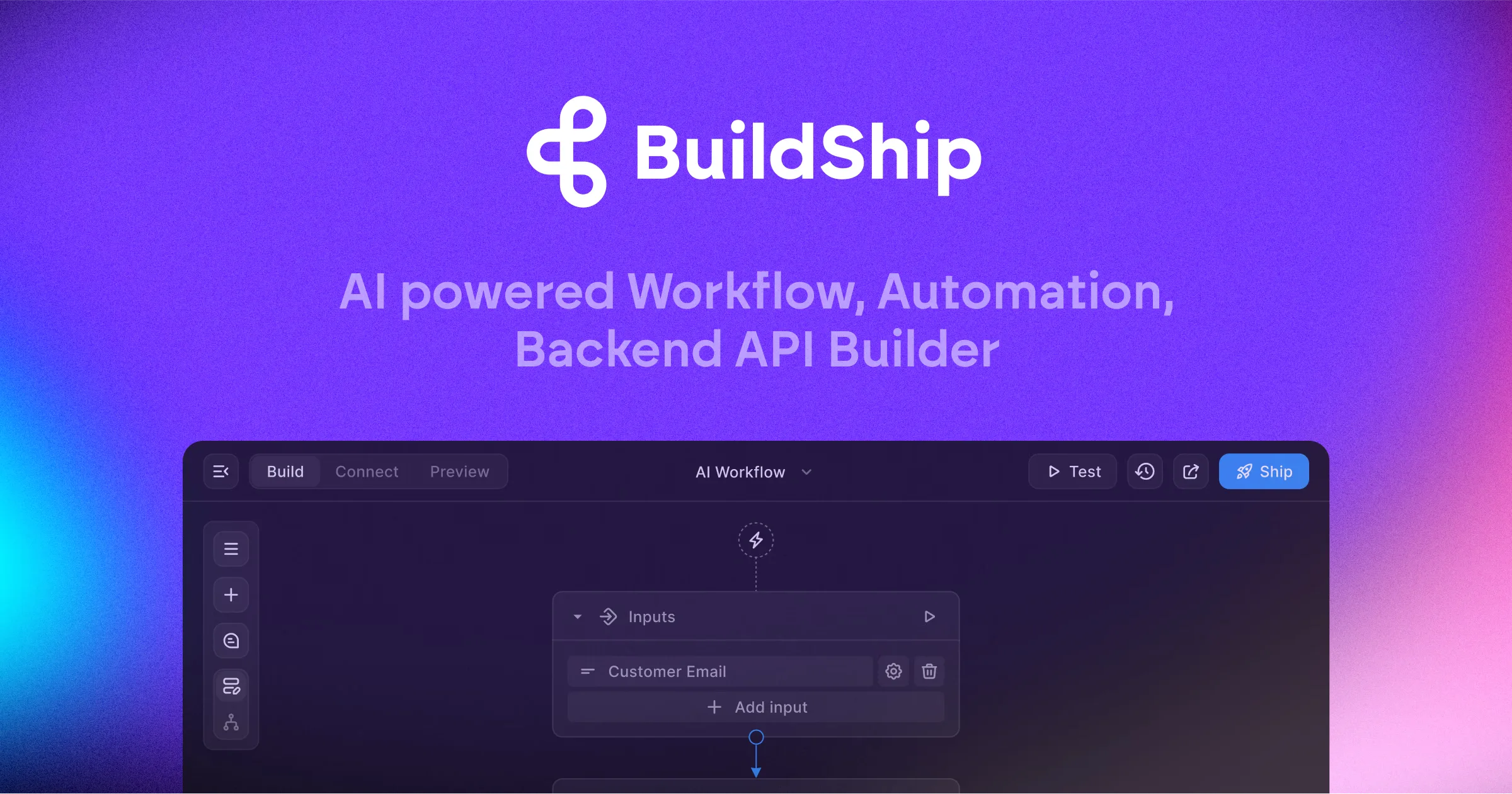 BuildShip 可视化 AI 工作流构建器