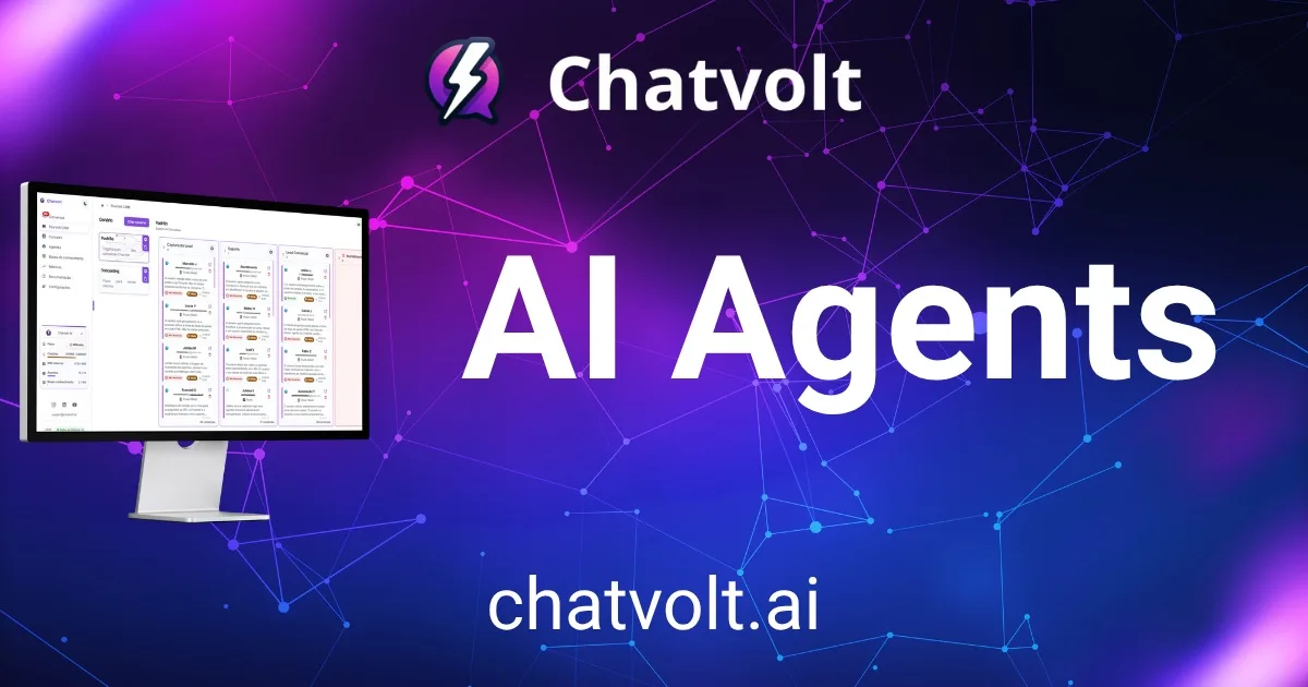 Chatvolt omnichannel AI customer service agent platform