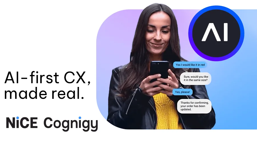 NiCE Cognigy enterprise customer service AI platform