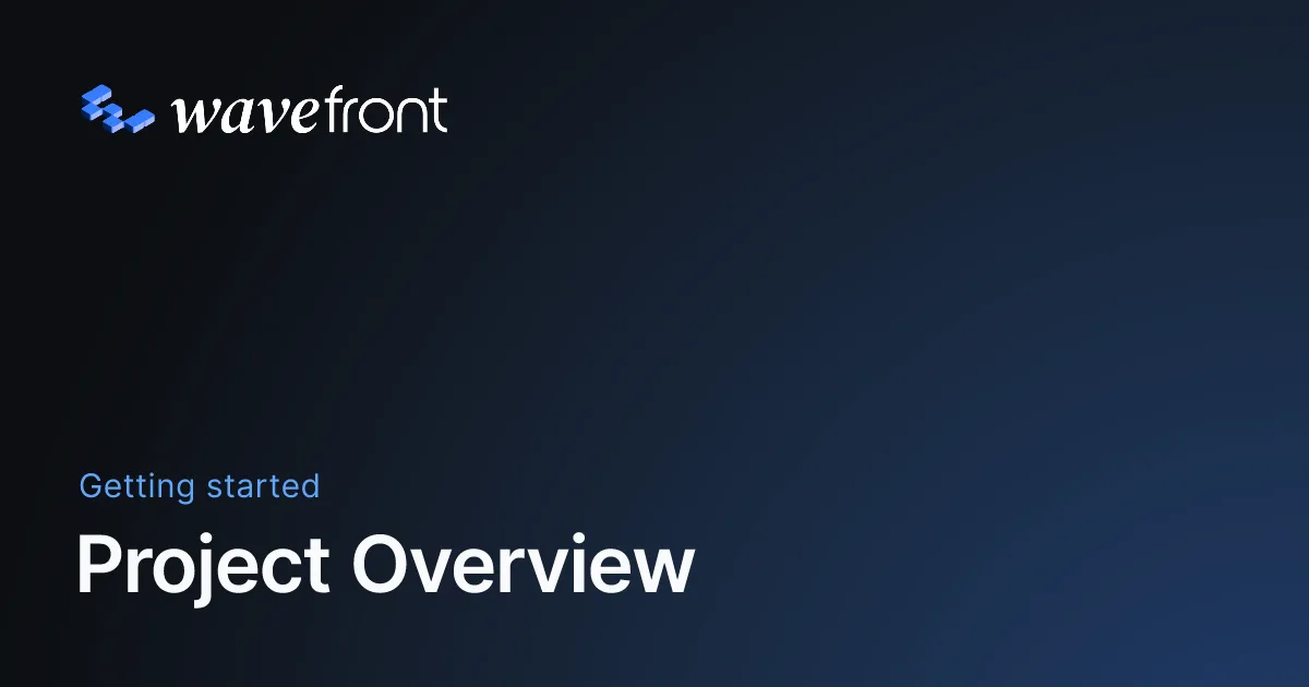 Wavefront AI middleware architecture connecting agents and enterprise data