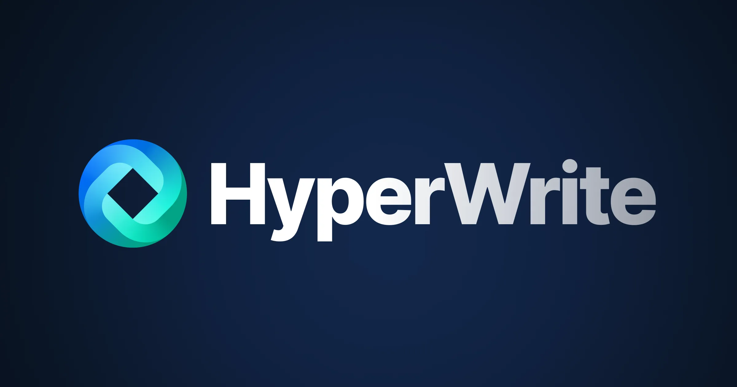 HyperWrite AI document editor with predictive writing and cited research