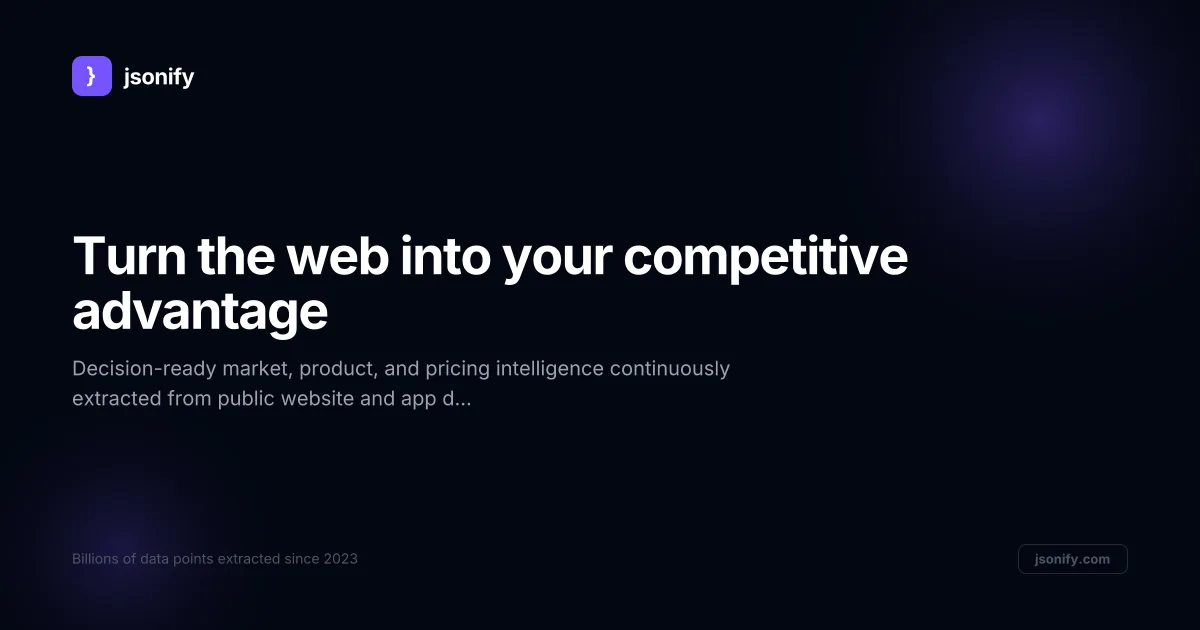 Jsonify product interface