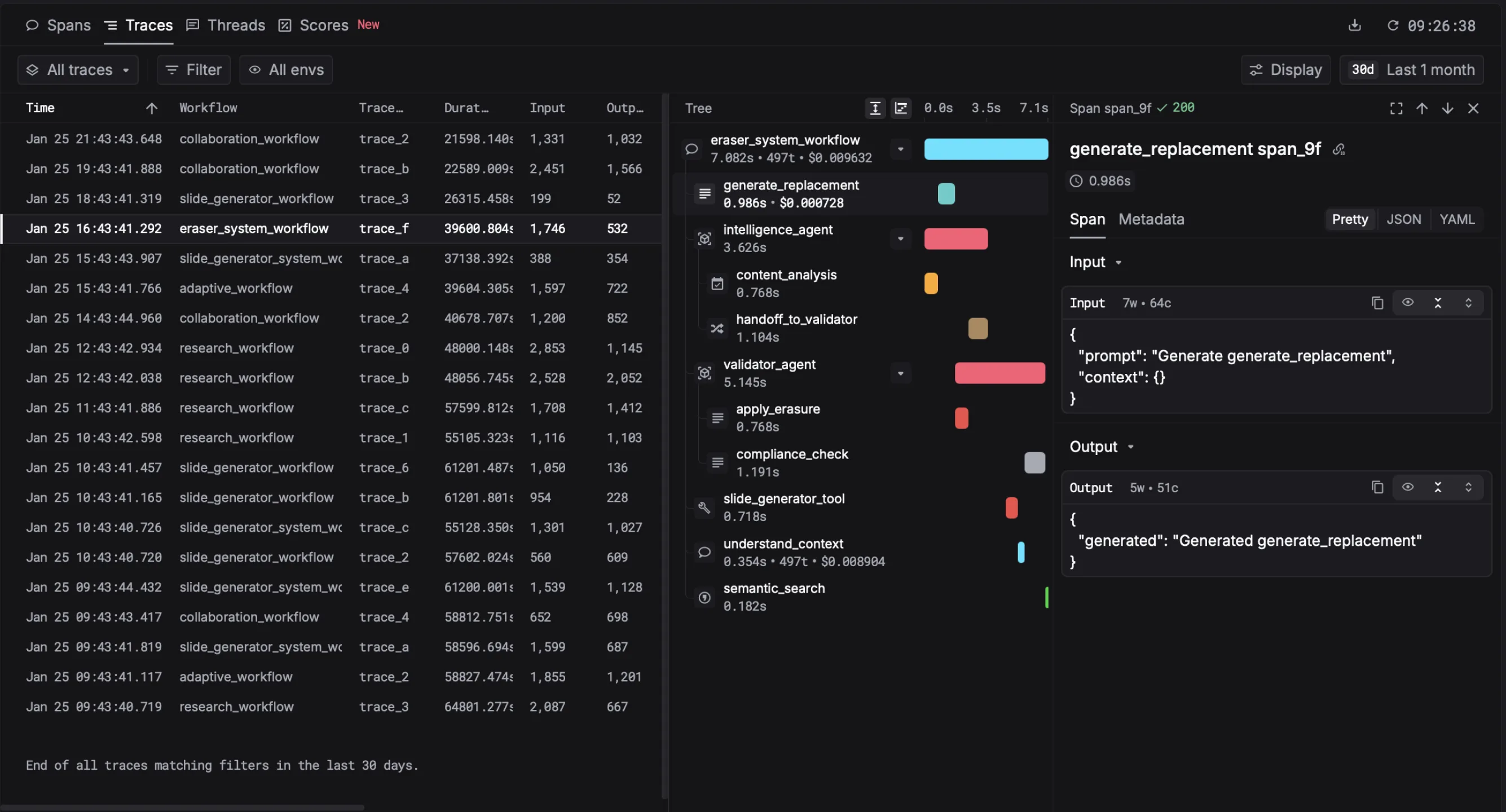 Respan product interface