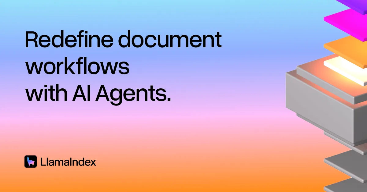 LlamaIndex document agent platform