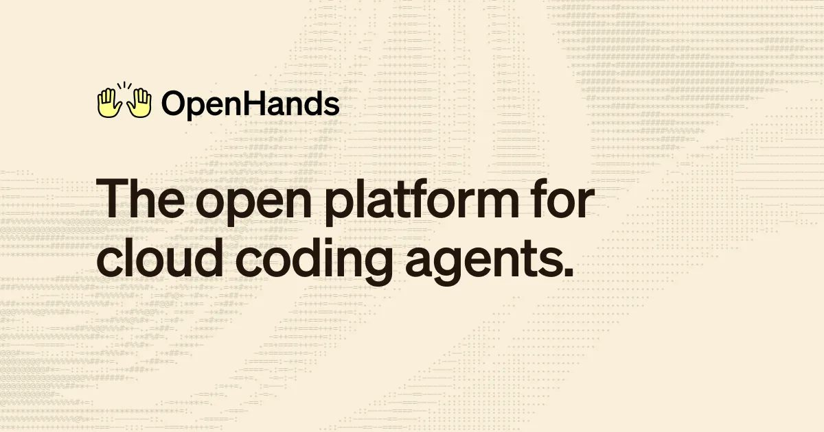 OpenHands 自主编程智能体平台