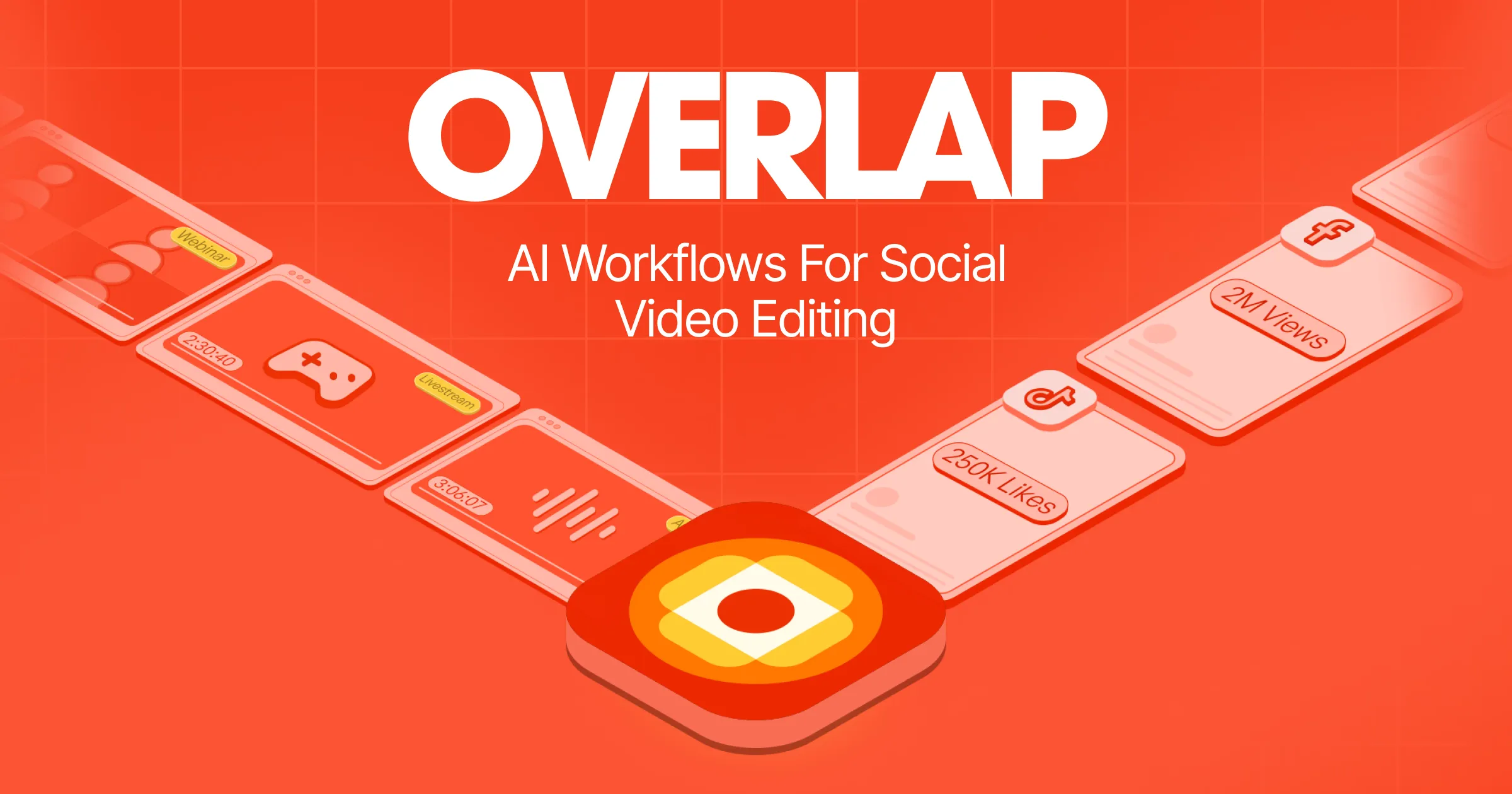 Overlap AI video clipping workflow