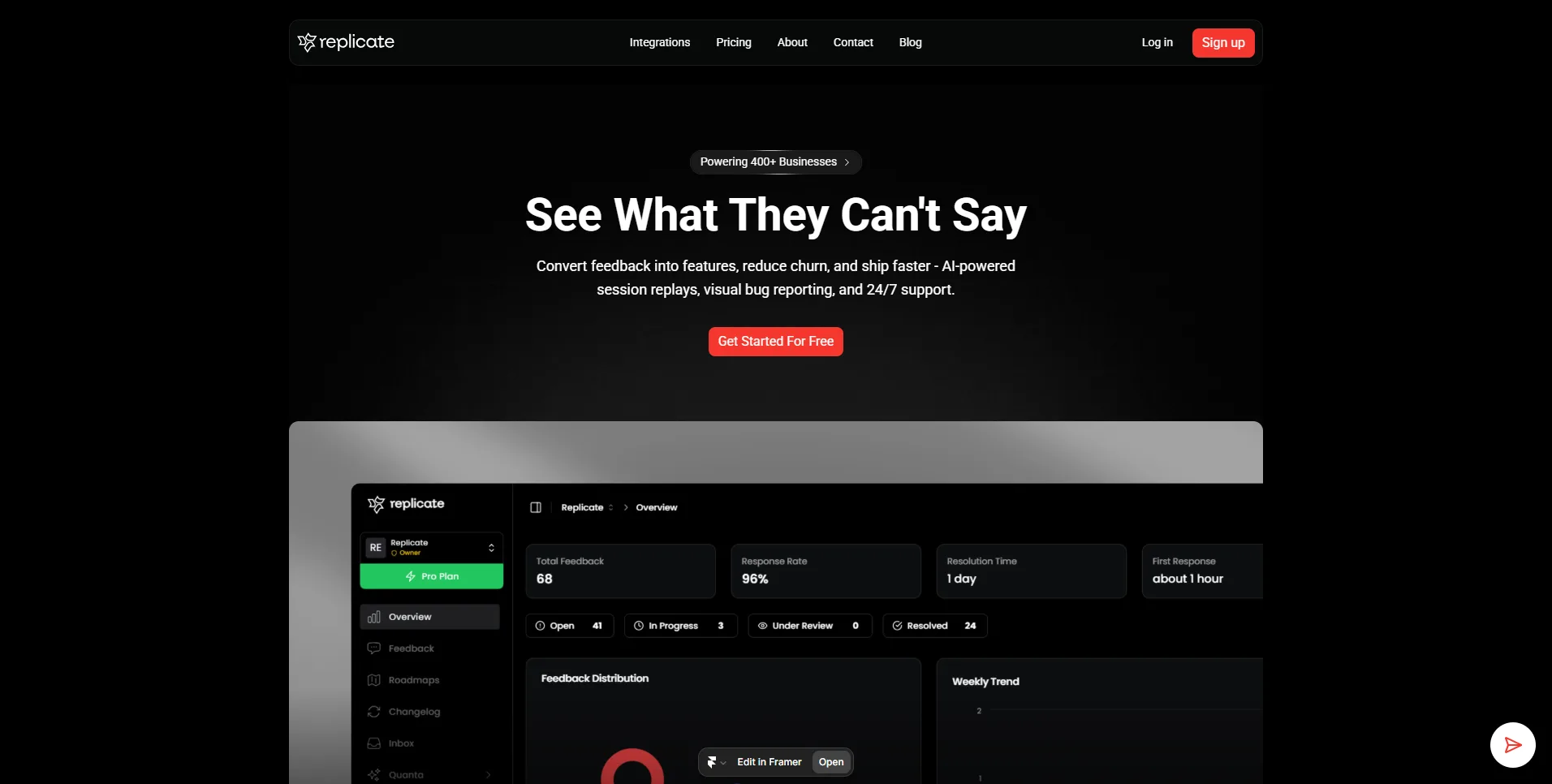 Rectify SaaS operations and debugging workspace