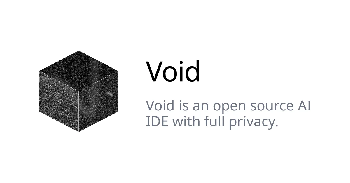 Void 基于 VS Code 的私有 AI 开发环境