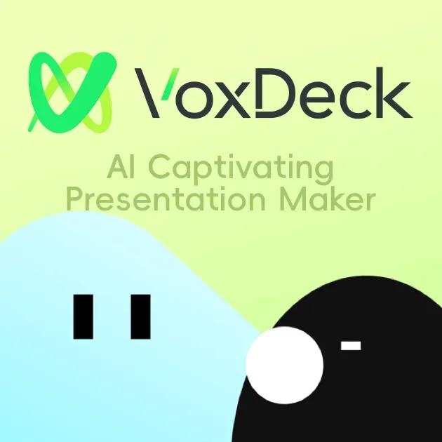 VoxDeck animated branded presentation builder