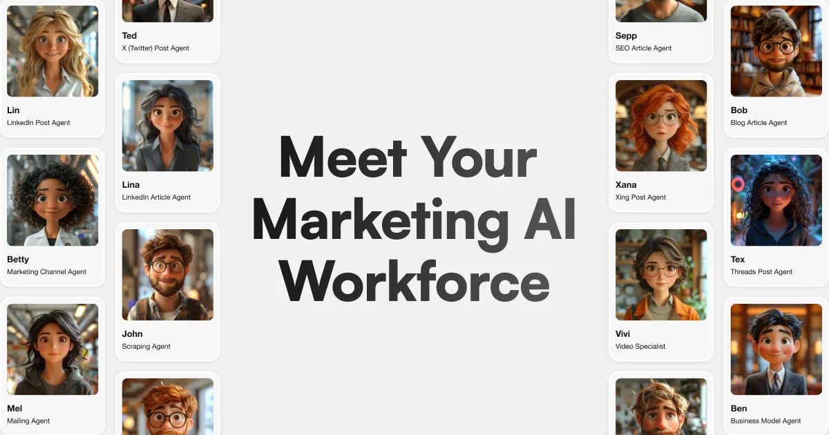 Whaaat AI library of specialized marketing agents