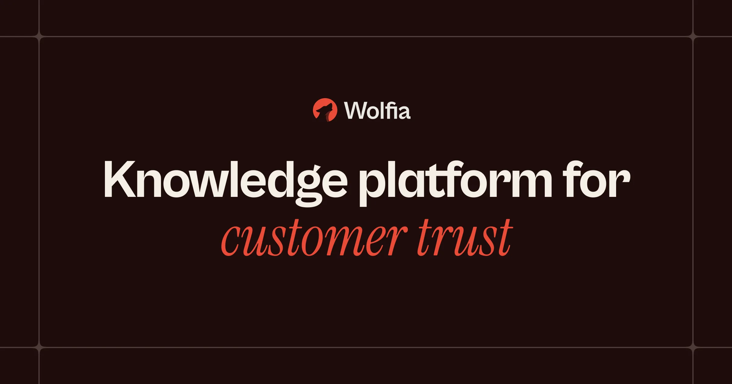 Wolfia cited security questionnaire and trust center platform